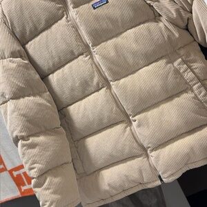 Patagonia Tan Bomber Jacket